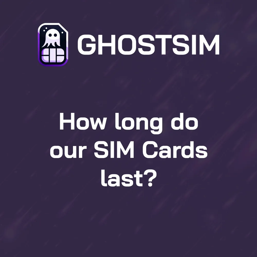 how long do our encrypted sim cards last