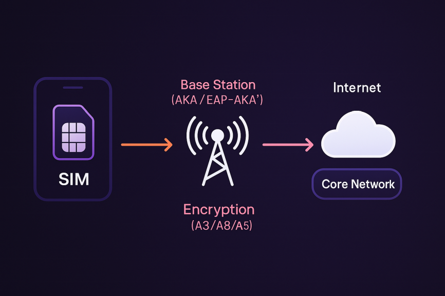 sim security model in plain english
